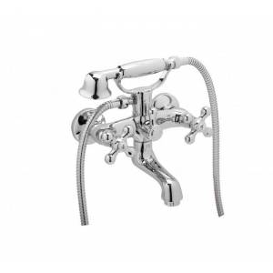 Смеситель для ванны с душевым гарнитуром Genebre New Regent Classic 